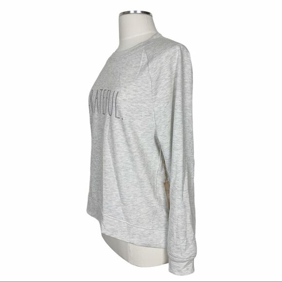 RAE DUNN Grateful Sweatshirt Authentic - Picture 3 of 14